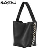 Nigedu Large Women Handbag Luxury Designer Shoulder Bag For Female Big