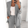 2023 Autumn elegant top office women thin suit jacket single button suit jacket